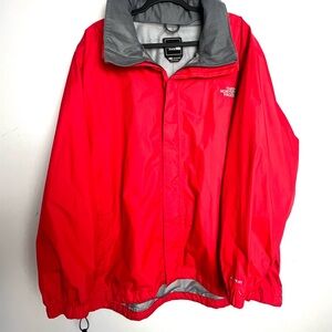 The North Face HyVent Red Jacket Raincoat Outdoor wear